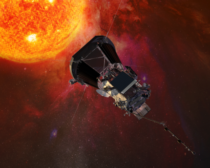 Solar probe to "touch" sun's atmosphere The Parker spacecraft will explore the sun.